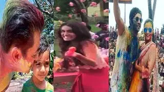 Bollywood Stars celebrates the festival of colours in style | Bollywood Inside Out