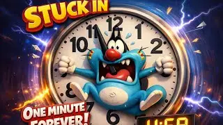 Oggy Stuck in One Minute Forever 