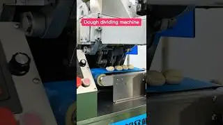 Automatic dough divider, quantitative dough dividing machine #doughdivider #breaddivider #bread