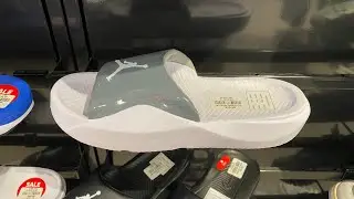 Jordan Franchise Slides (Cool Grey/ Medium Grey/ White) - Style Code: HF3263-002