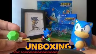 Поздняя [распаковка] Sonic Superstars Asia Limited Edition (PS4)