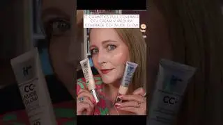 IT Cosmetics Full coverage CC+ Cream V Medium Coverage CC+ Nude Glow - which do you prefer?