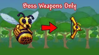 Terraria but my weapon changes when I kill a boss Part 1