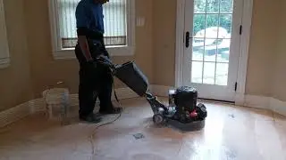 Travertine Lippage Removal and Grinding