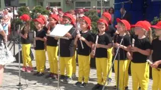 Poslední zvonění   2016 flétničky i tanec