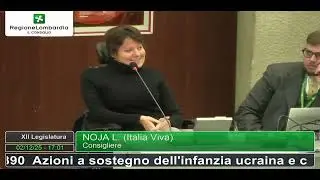 Lisa Noja sulla mozione a sostegno dei bambini ucraini