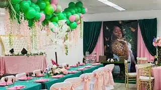 Enchanted forest theme babyshower