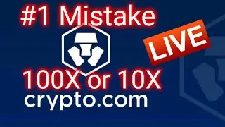 #1 Mistake when buying crypto at crypto.com and how to avoid it - next 100 bagger Cryptocurrency