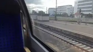 Mitfahrt im RE 50 Doppelstockzug