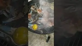 Grilled Blue Crabs