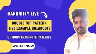Options Trading Live Demo Tamil - Double Top Pattern Live Example - Intraday Trading Tamil Live.