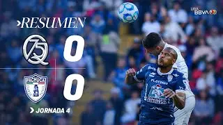 QUER&Eacute;TARO 0-0 PACHUCA | Empate sin goles en La Corregidora | Con M&eacute;xico C26