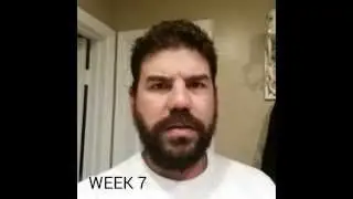 Beard Growth 7 Week Time Lapse