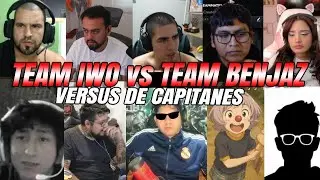 😲VERSUS de CAPITANES🔴DOBLE CÁMARA😲TEAM BENJAZ vs TEAM IWO  - previas al ZEINTERNACIONAL