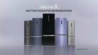 Haier Bottom Mount Refrigerator | Energy Efficient & Ergonomic Cooling Redefined