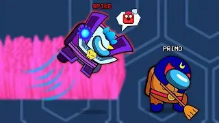 Starr Force: DARK LORD SPIKE Impostor ! Among Us x Brawl Stars Animation #13