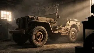 NO TALKING Workshop ASMR &mdash; Rusted Willys MB Restoration (POV 4K)