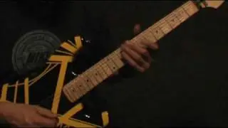 How to play Van Halen Somebody Get Me a Doctor guitar solo