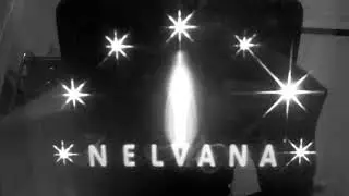 Nelvana logo 1985 Black & White