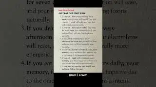 Just Eat This for One Week | #shorts #ytshorts #shortsfeed2025
