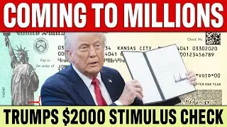 ТЕПЕРЬ ОФИЦИАЛЬНО: Обновление информации о стимулирующем чеке Трампа на 2000 долларов | ХОРОШИЕ н...