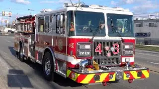 Tinicum Township Fire Company Engine 48 Responding