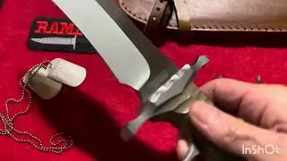 Rambo Last Blood, United cutlery Heart stopper, the awesome MK9 , Nothing is over ⚔️