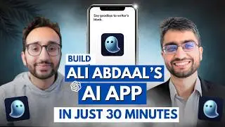 Build Ali Abdaal's AI voice app in 30 minutes without code | Step-by-Step Tutorial