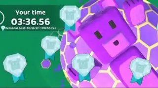 Diamonds medal in hive - super bear adventure speedrun 