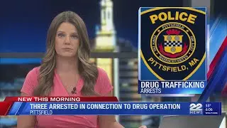 Three arrested in connection to Pittsfield drug operation