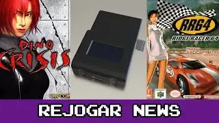 Remaster do Dino Crisis, Novo Memory Card Tunado de PS2, Ridge Racer 64 no Switch | REJOGAR NEWS