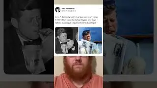 JFK zam&oacute;wił 1200 kubańskich cygar na kilka dni przed wprowadzeniem zakazu importu z Kuby.