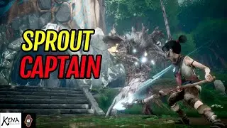 Sprout Captain Boss Fight Expert Spirit Guide Difficulty | Kena Bridge of Spirits Combat Gameplay