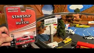 2024 #greenlight Hollywood, Starsky & Hutch 1976 #ford Gran Torino unboxed in Fishy Fredville!