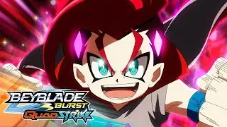 BEYBLADE BURST QUADSTRIKE | Ep.20 Unbesiegbare Schatten! Aiger gegen Bel!