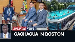 Gachagua in Boston! Secret Meeting with (CRBC)