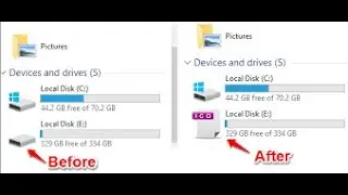 How to change Drive icon in any version of  windows || Drive icon || Notepad || Windows ||