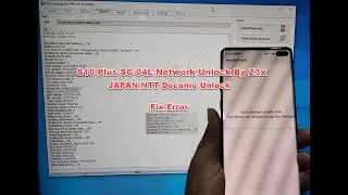 Samsung S10 Plus SC-04L Network Unlock By Z3X (JAPAN NTT Docomo)