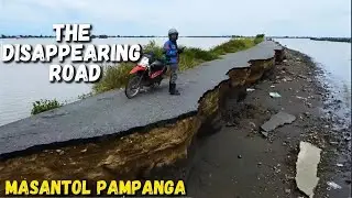 Sea Swallows Up the Road! | Masantol, Pampanga