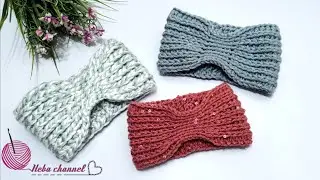 كروشيه بندانة /سورتيت/رابطة شعر بسيطة وتكرار سطر واحد