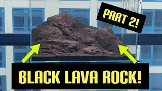 Aquascaping With Black Lava Rock! *Part 2 - The Rescape!*
