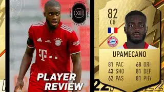 BESTIA FISICA CON EXCELENTES LINKS! | DAYOT UPAMECANO 82 REVIEW | FIFA 22