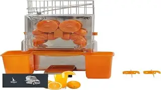 Commercial Orange Juicer Machine Stainless Steel Orange Juice Extractor Automatic Feeding