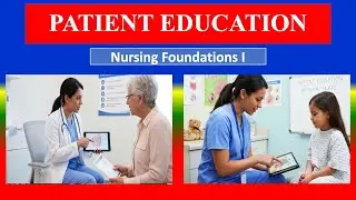 PATIENT EDUCATION - MCQ - unit 14 - Nursing Foundations I