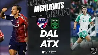 FC Dallas vs. Austin FC | Full Match Highlights | Best Assist of the Season!?