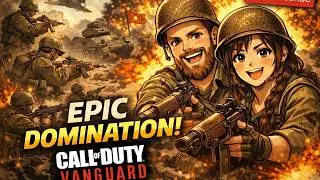 Call of duty: vanguard domination split screen gameplay with wife on casablanca