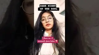 Dark Night 😪🌉 of soul .