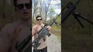 Стрельба из FN SCAR 20S калибра 7,62x51 с глушителем