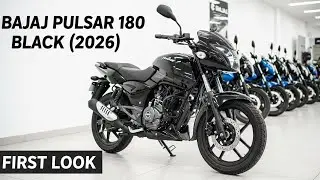 Bajaj Pulsar 180 Black 2026 | पावर, स्टाइल और भरोसे का नया चेहरा