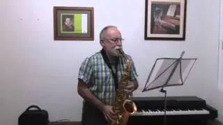 WAT A WONDERFUL WORLD.  L.  Armstrong.  Joaqu&iacute;n al saxo.